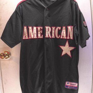 VTG Kazuo Matsui Majestic #55 Mets American League All-Star Jersey Size Medium